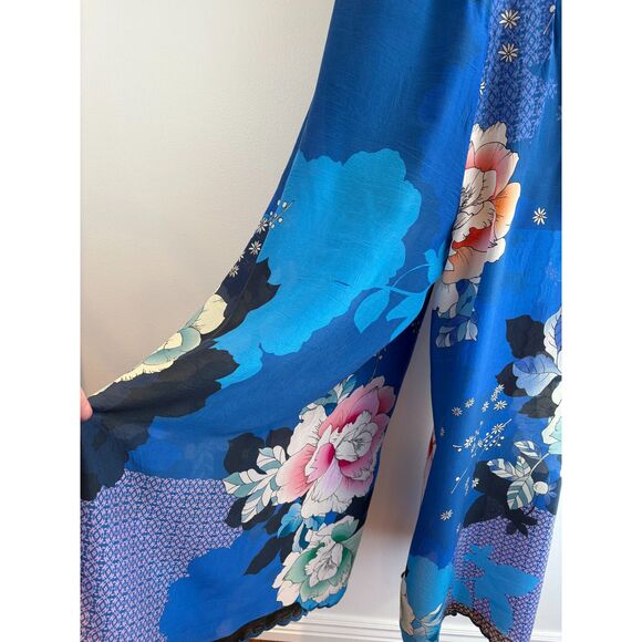 Authentic Vintage Johnny Was Wide Leg Pant w Slits Size Large - Picture 6 of 8